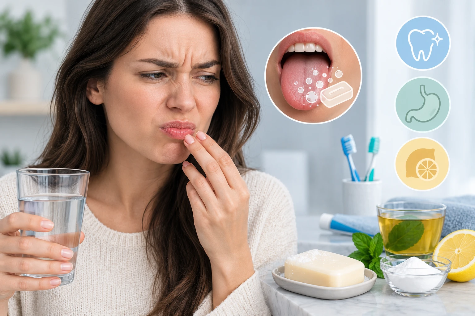 Fix a Soapy Taste in Mouth
