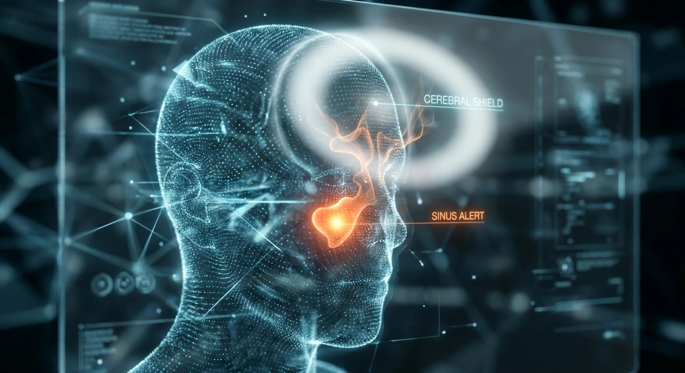 how to tell if sinus infection has spread to brain