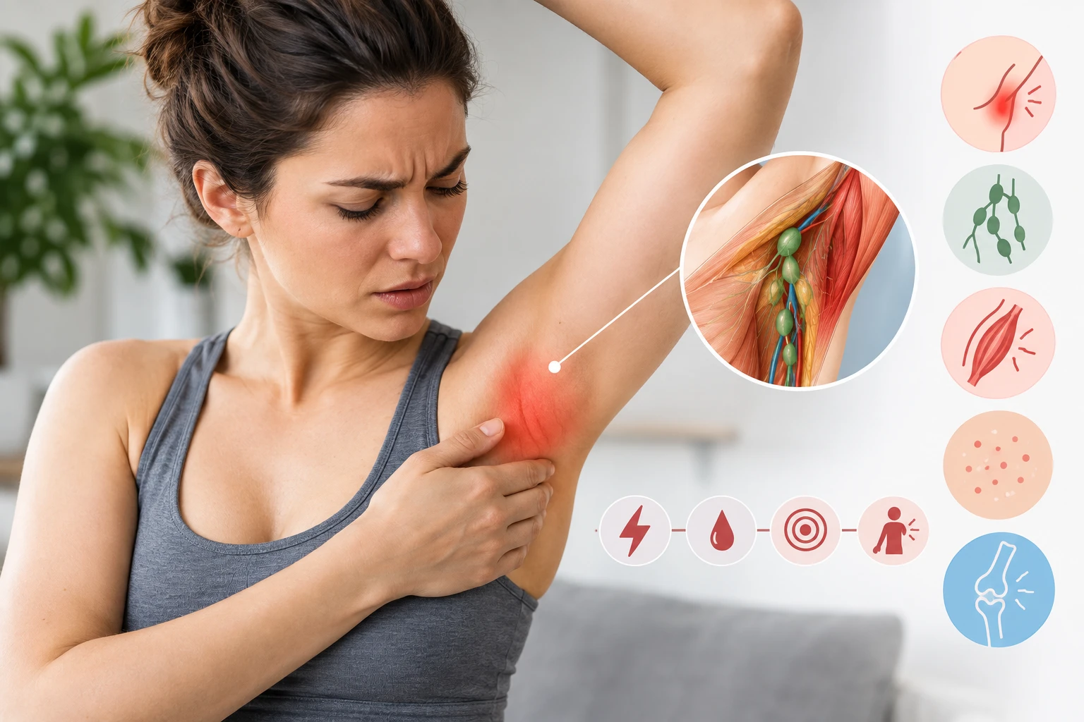 Pain Under Armpit: Causes, Symptoms, and Complete Action Pla