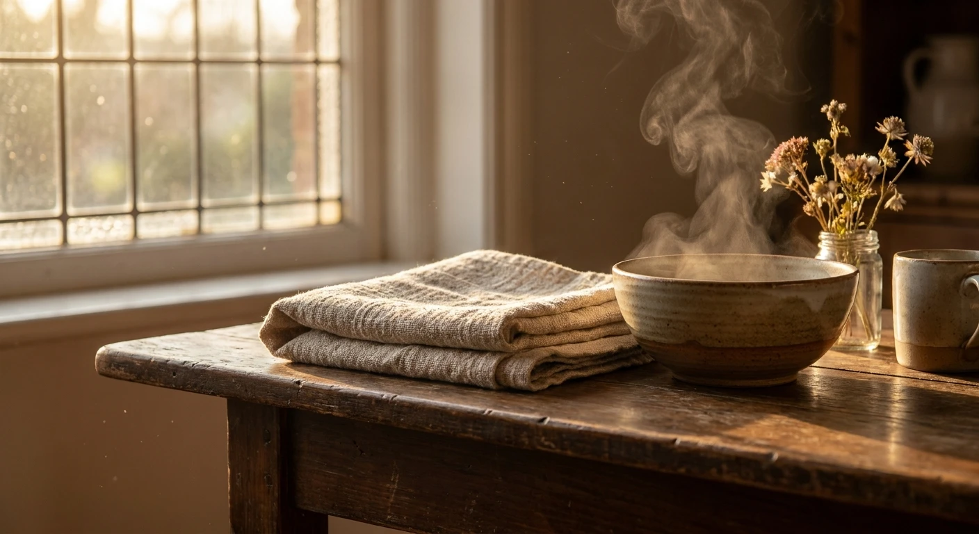 how to make a warm compress